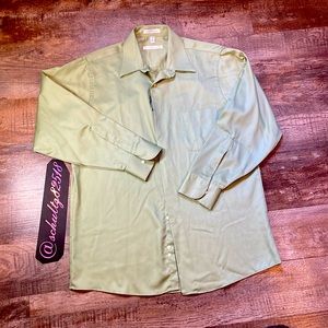 Jade green dress shirt